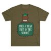 Cliché Gear - Does A Bear Shit In The Woods T-Shirt (Military Green)